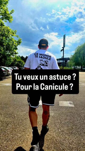 Besoind d'une astuce pour gérer la canicule , Cokiette est-la .
#exalte #humournoir #drole #tatouage #metz