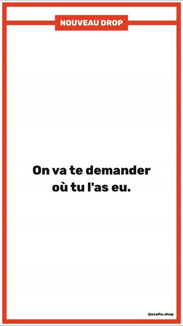 On va te demander où tu l'as eu.
Nénuphar et Trèfle — Collection Graphik. Dessinés à la main, floqués à Metz.
Ouverture vendredi 31.07 en précommande. Fabriqué à la commande, expédié sous 2 à 3 semaines.
Code DROP2 = −10 % à l'ouverture.
Commente 👀 pour être prévenu.
#exalte #vetementhomme #fabricationfrancaise #streetwearfrancais #tshirtfrancais