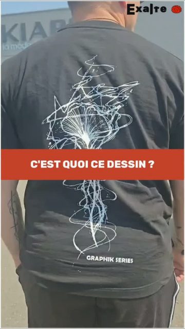 Graphik · t-shirt en situation réelle à Metz · "Pas un mockup. Un t-shirt, un dos, une rue de Metz." #exalte #vetementhomme #fabricationfrancaise #streetwearfrancais #tshirtfrancais